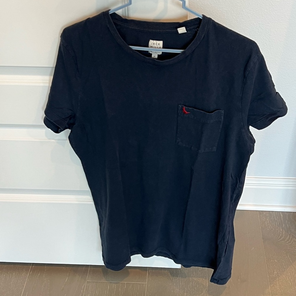 Jack Wills Navy Slim Fit T-Shirt